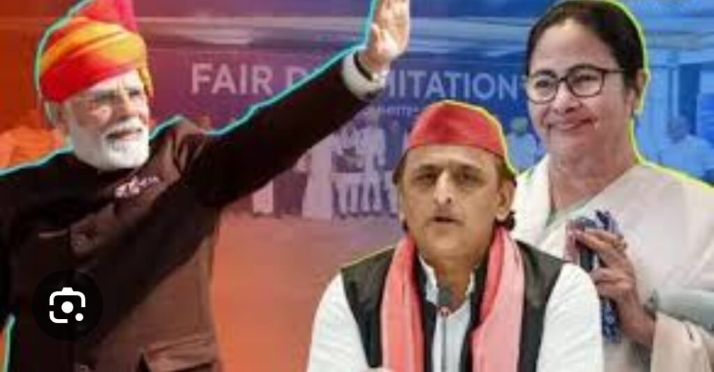 परिसीमन पर ममता मौन तो अखिलेश साइलेंट, मोदी को घेरने से पहले ही बिखर गया विपक्ष, जानिए ये कारण…