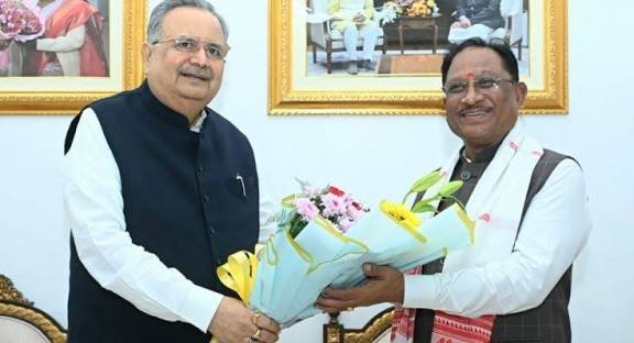 मुख्यमंत्री साय को विधानसभा अध्यक्ष ने नवीन विधानसभा भवन के लोकार्पण समारोह में शामिल होने का दिया आमंत्रण…