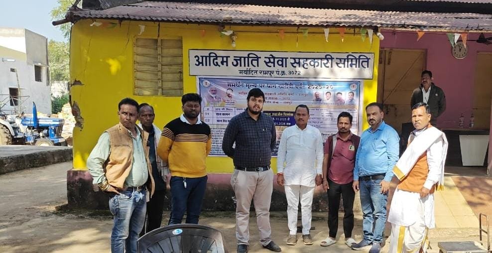 कोरबा के भैंसमा व करतला के रामपुर उपार्जन केंद्र में आज धान खरीदी का हुआ शुभारंभ…