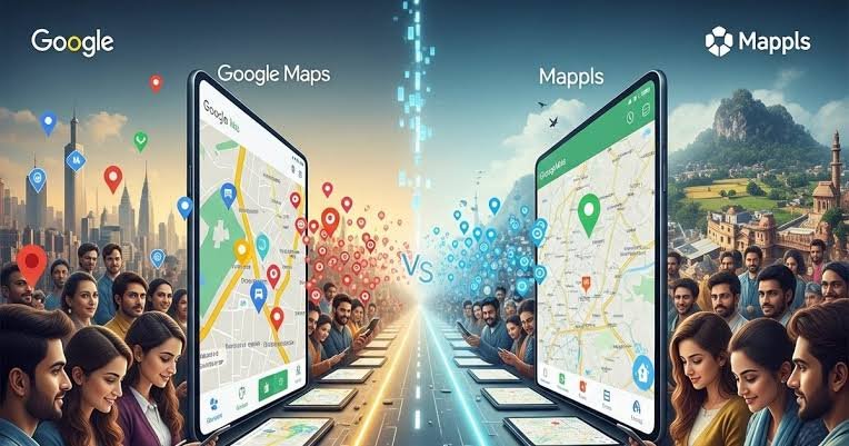 गूगल मैप से भी अच्छा है भारत का ये देसी मैप आज के बाद कभी यूज नहीं करेंगे Google Map…