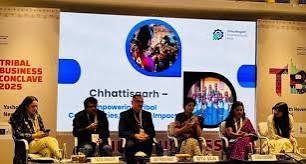 जनजातीय उद्यमिता और निवेश संवर्धन में छत्तीसगढ़ बना अग्रणी राज्य राजधानी में ट्राइबल बिजनेस कॉन्क्लेव-2025 में छत्तीसगढ़ के स्टार्टअप्स ने बढ़ाया राज्य का गौरव…