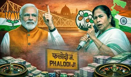 फलोदी सट्टा बाजार ने की चौंकाने वाली भविष्यवाणी बंगाल में बनेगी किसकी सरकार , जानिए किसे लगेगा झटका…