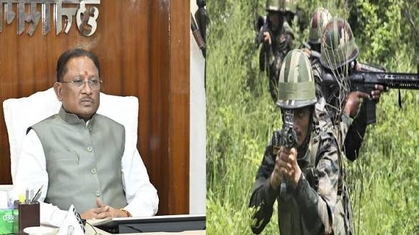 नक्सलवाद सियासत पर भड़के सीएम साय, बोले- भ्रम फैलाना बंद करे पार्टी…*
