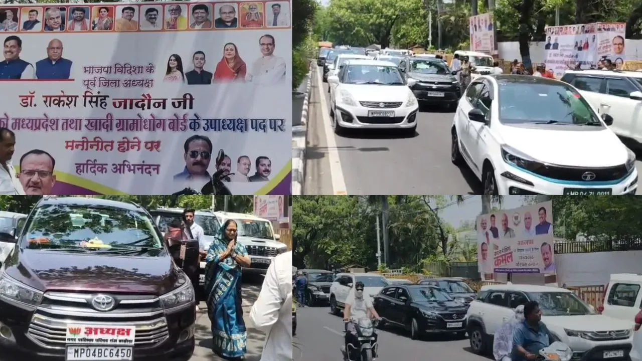 PM और CM मोहन की अपील की उड़ी धज्जियां, 100 गाड़ियों का काफिला लेकर पहुंचे ये नेता…