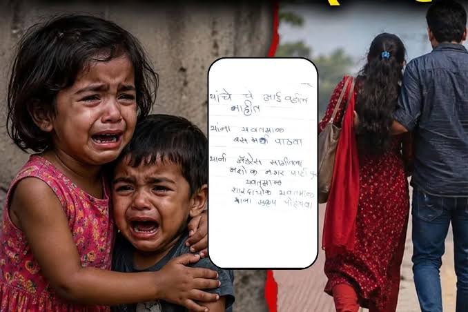 बच्चों को चलती बस में छोड़कर प्रेमी संग फरार हुई निर्दयी मां, मासूमों के जेब में मिली चिट्ठी में ये लिखा देख भड़के लोग…