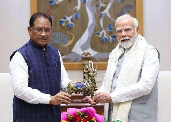 प्रधानमंत्री के 12 वर्ष पूर्ण होने पर मुख्यमंत्री विष्णुदेव साय ने दी बधाई, कहा देश ने विकास और सुशासन के नए युग में प्रवेश किया…