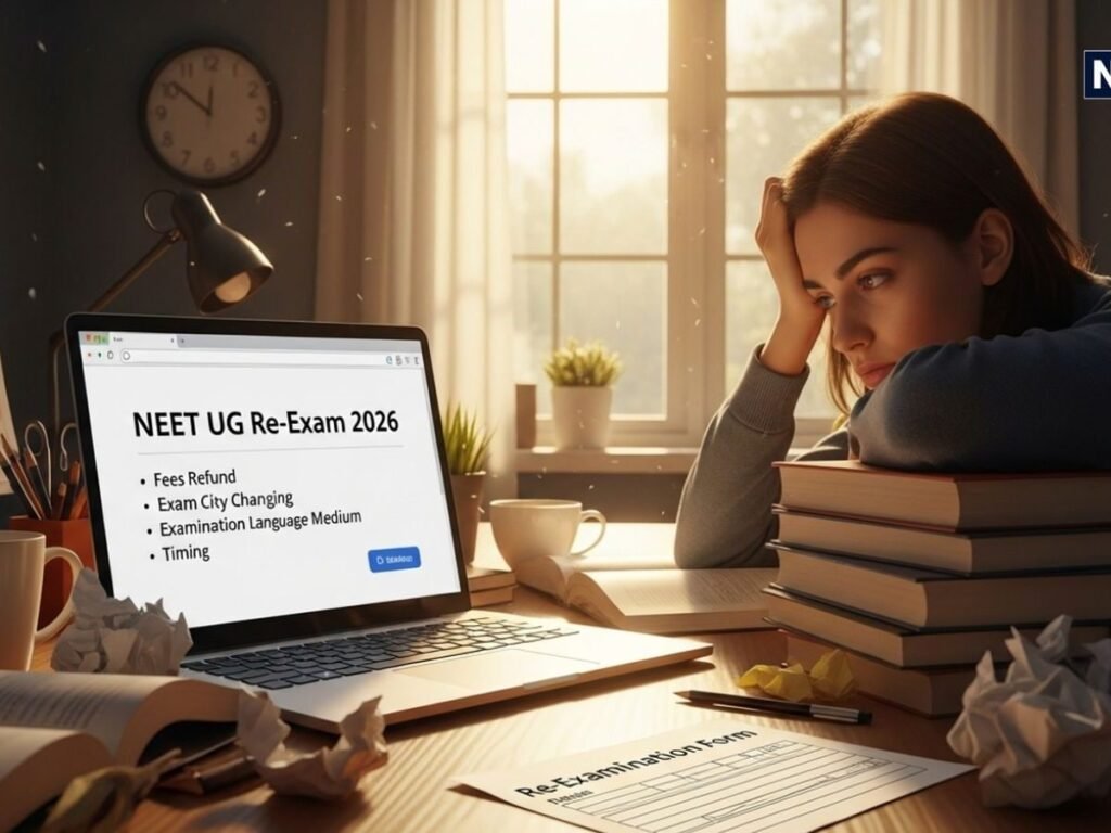 नीट यूजी 2026+ रिफंड प्रोसेस आज से, परीक्षार्थियों को इतनी फीस होगी वापस…