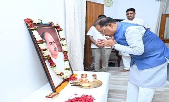 श्यामा प्रसाद मुखर्जी भारत की एकता, अखंडता और राष्ट्रीय स्वाभिमान के सशक्त प्रहरी सीएम साय…