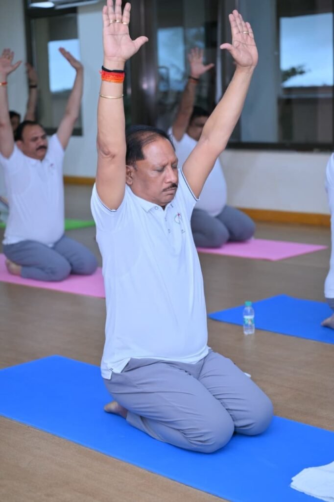 चिंतन शिविर 3.0: योग से हुई नई सुबह, मुख्यमंत्री साय ने दिया स्वस्थ और संतुलित जीवन का संदेश…