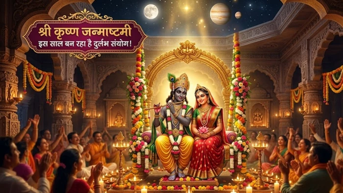 इस जन्माष्टमी पर बन रहा दुर्लभ संयोग, रोहिणी नक्षत्र में मनाया जाएगा कान्हा का जन्मोत्सव…