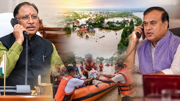 असम के बाढ़ प्रभावितों की सहायता के लिए यहां की सरकार देगी 5 करोड़ रुपये…