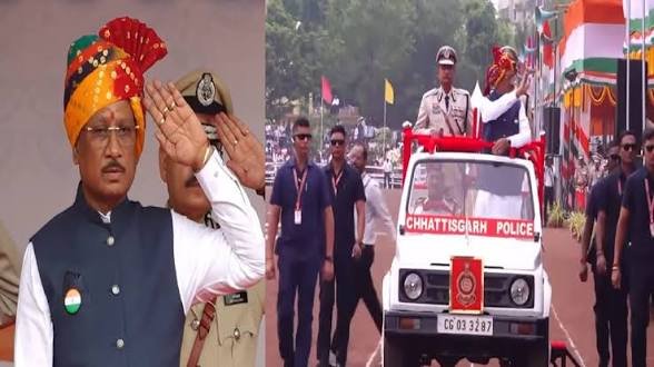 CM विष्णुदेव साय ने प्रदेशवासियों को दी स्वतंत्रता दिवस की बधाई, रायपुर के पुलिस परेड ग्राउंड में फहराएंगे तिरंगा…