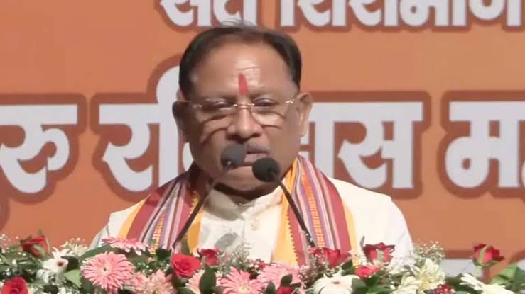 संत रविदास जयंती पर CM साय का बड़ा ऐलान, नवा रायपुर में उनके नाम पर बनेगा प्रमुख चौक, अगले साल सार्वजनिक अवकाश और मांस-मदिरा बिक्री पर रोक की घोषणा…