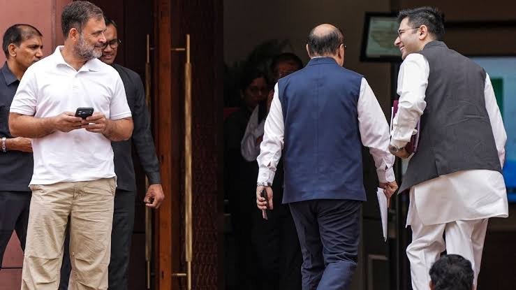 सैनिक स्कूलों के निजीकरण पर घमासान, राहुल गांधी ने लगाया RSS से जुड़ाव का आरोप, संसदीय समिति में इस पार्टी से भिड़ंत…