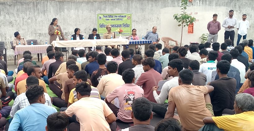 सर्वोच्च न्यायालय के निर्देशन बंदियों की सुविधाओं, स्वास्थ्य और विधिक सहायता की समीक्षा उप जेल कटघोरा का निरीक्षण…