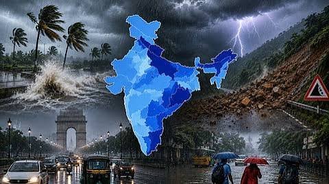 बारिश से बेहाल होंगे कई राज्य, IMD का बड़ा अलर्ट, 7 राज्यों में बाढ़ का खतरा…