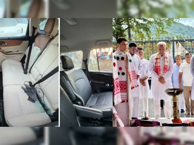 इस प्रदेश में BJP-कांग्रेस कार्यकर्ताओं में झड़प: भूपेश बघेल के काफिले पर पथराव, गाड़ियों के भी टूटे शीशे, पुलिस ने किया…