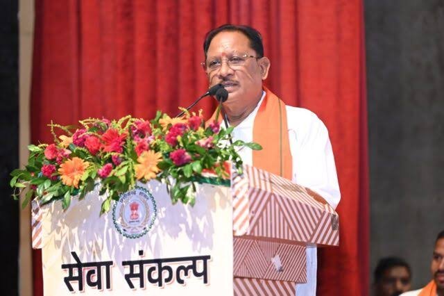 प्रधानमंत्री श्री नरेंद्र मोदी के नेतृत्व में सशक्त और विकसित भारत का हो रहा निर्माण : मुख्यमंत्री साय…