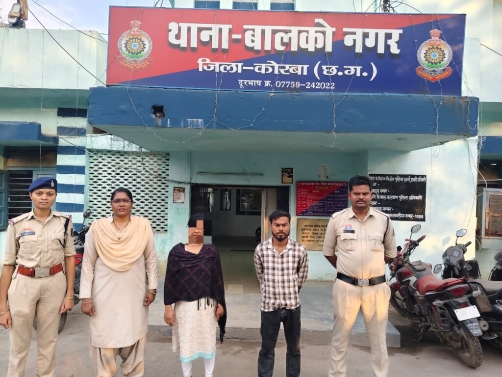 पुलिस के शासकीय कार्य में बाधा डालने महिला आरक्षक से अभद्र हरकत कीआरोपी महिला गिरफ्तार…