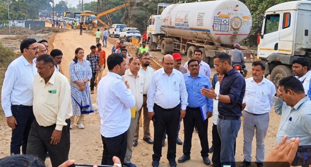 लोक निर्माण विभाग सचिव ने सड़कों की मरम्मत में तेजी लाने,निर्माणाधीन सड़कों की गुणवत्ता का लिया जायजा