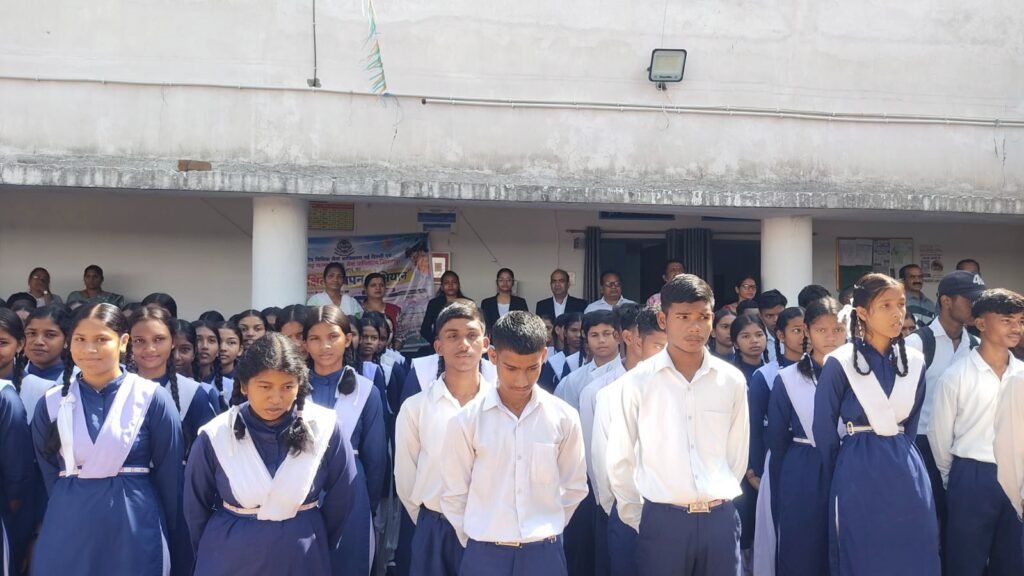 बाल अधिकारों के संरक्षण एवं सुरक्षित बचपन के संदेश के साथ शासकीय उच्चतर माध्यमिक विद्यालय भैसमा में विधिक जागरूकता शिविर का आयोजन…