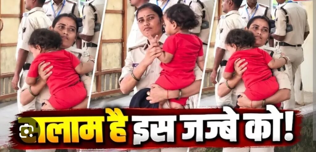 खाकी का फर्ज भी निभाया, मां की ममता भी सामने आया दिल छू लेने वाला…