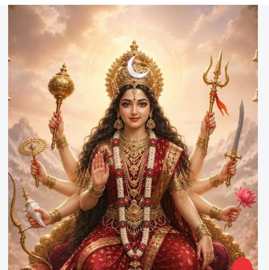 माथे पर घंटा जैसा चंद्रमा क्यों धारण करती हैं मां, जानें इस स्वरूप का रहस्य…