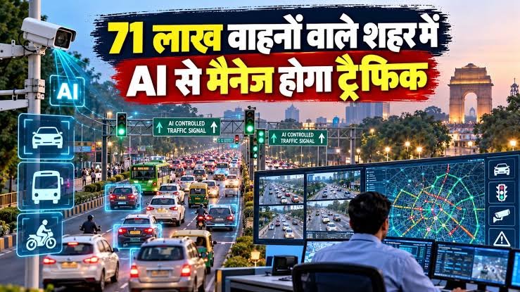 अब ये संभालेगा ट्रैफिक भीड़ के हिसाब से खुद बदलेंगे सिग्नल, 1,789 करोड़ के प्रोजेक्ट को मंजूरी…